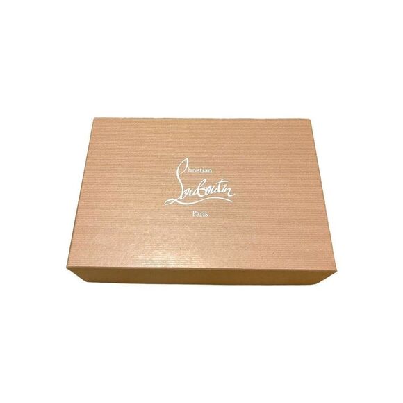 Christian Louboutin Empty Shoe Box Storage Gift W/ Red Inside 10.5”x7.25”x2.75” - Picture 1 of 11